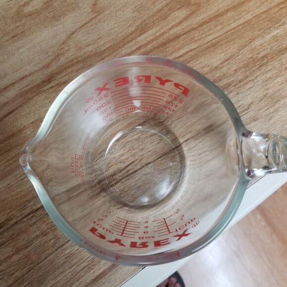Vintage Pyrex 508 1 cup measuring cup - Picture 3 of 11